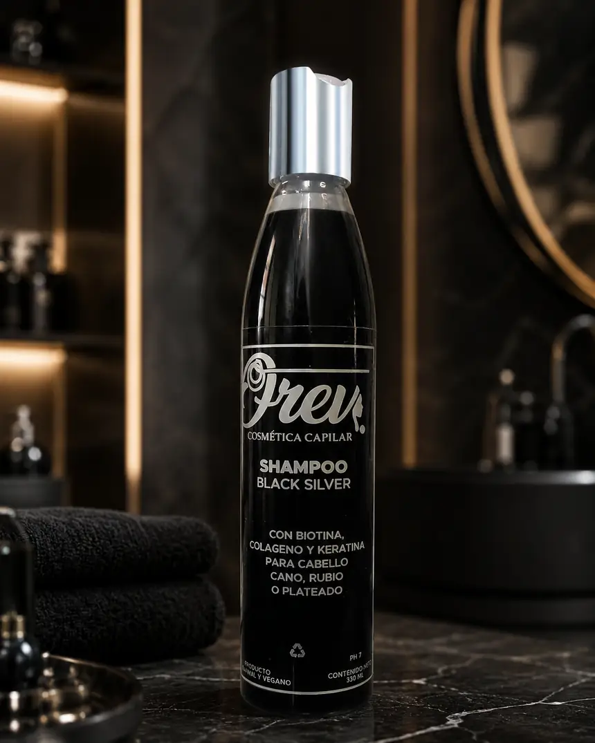 Shampoo Black Silver OREV QMC