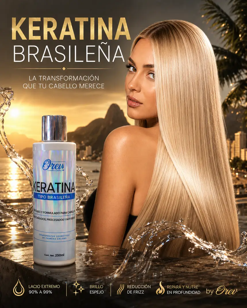 Keratina Tipo Brasilena OREV QMC